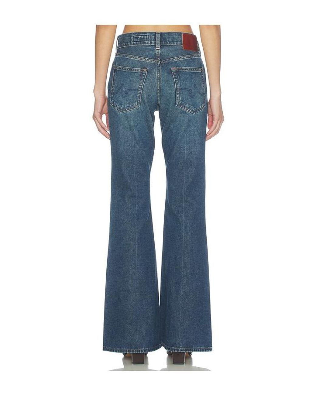 AG Jeans Blue Georgia Flared Jeans