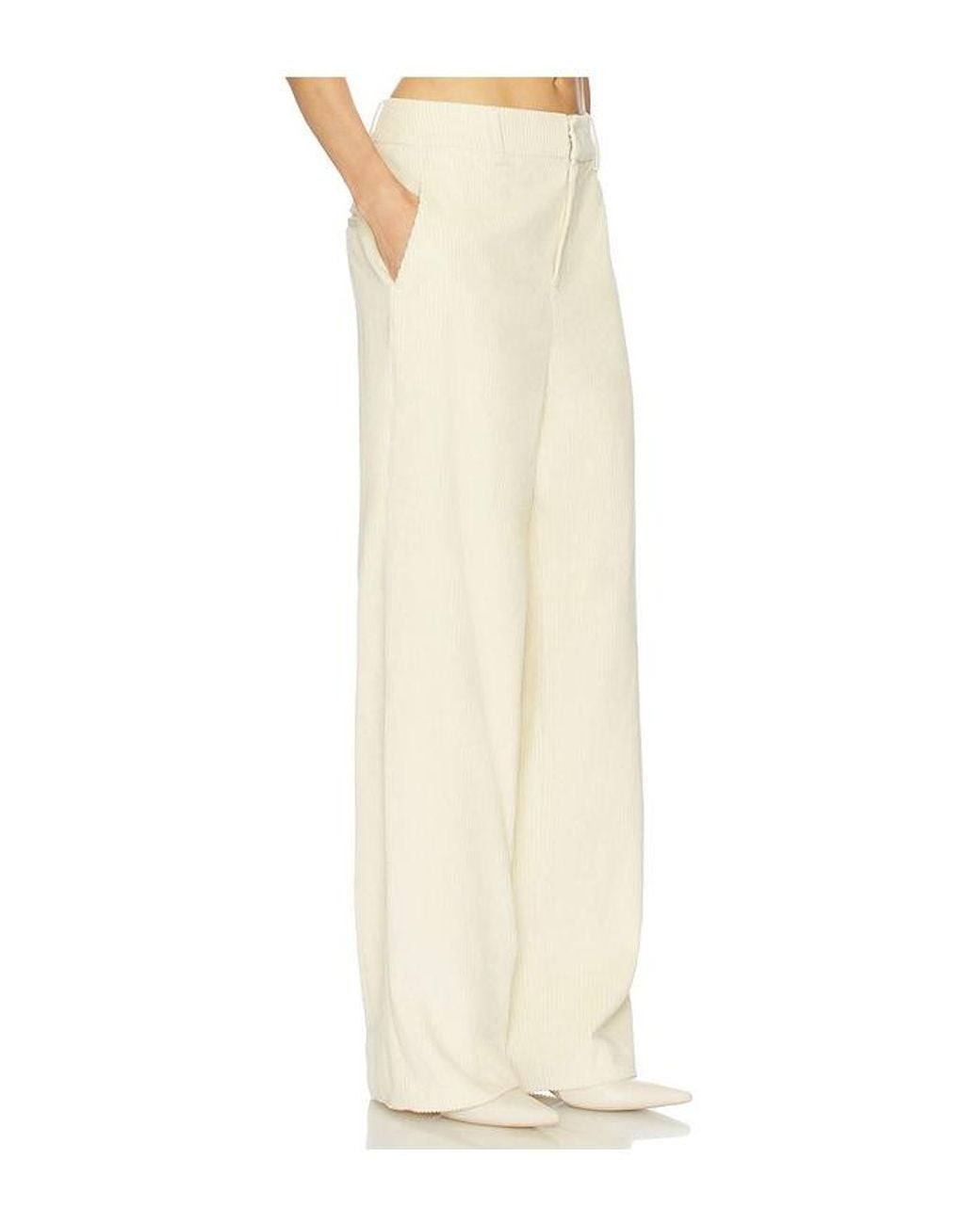 Helsa White The Baggy Trouser