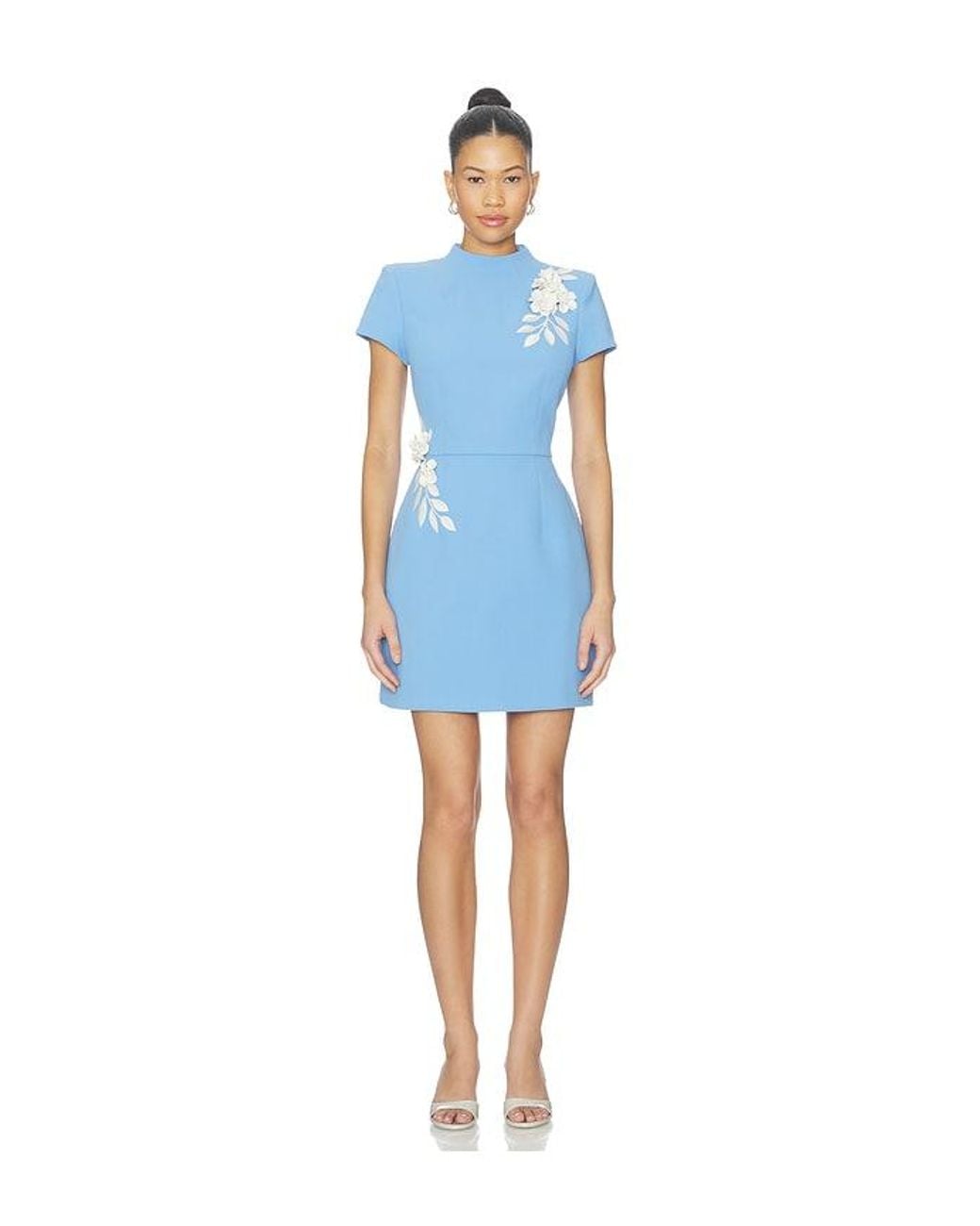 Nadine Merabi Blue Natalia Dress
