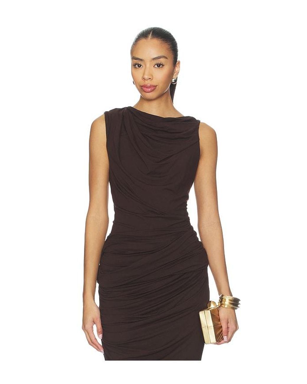 Entire studios Black Drape Tank