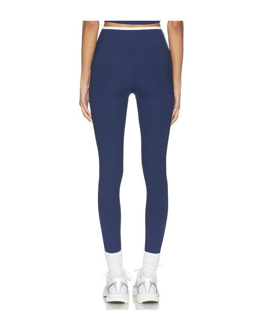 Year Of Ours Blue Ribbed Track Legging