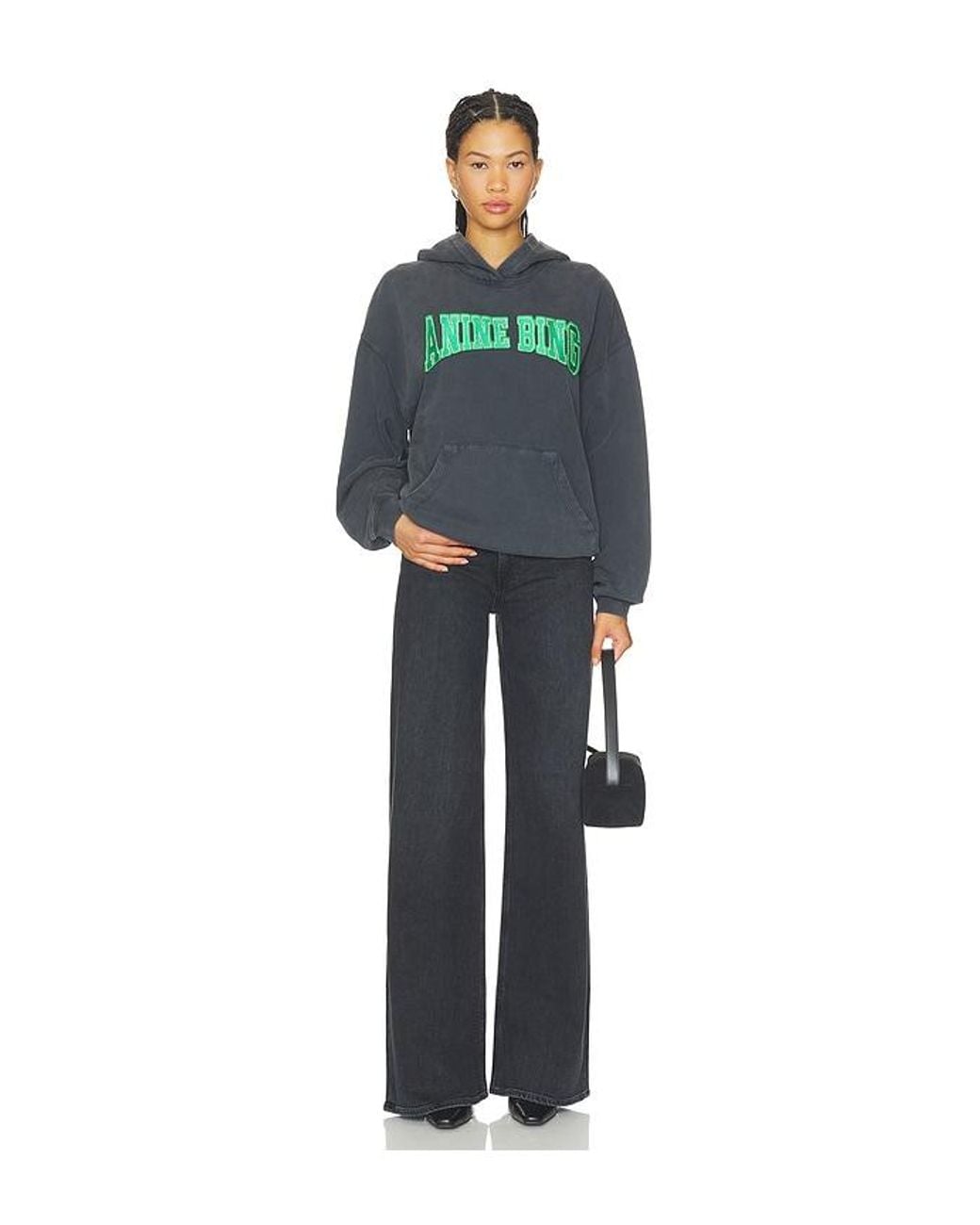 Anine Bing Blue Harvey Sweatshirt