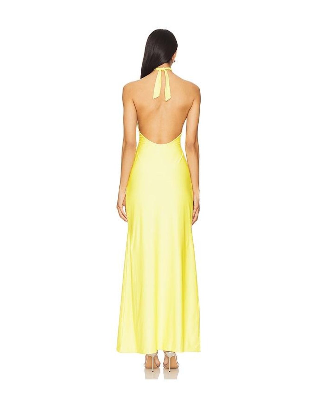 Mariandree Gaitan Yellow Daria Dress
