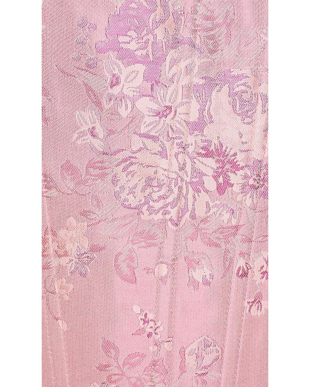 V. Chapman Pink Ginny Corset Mini Dress