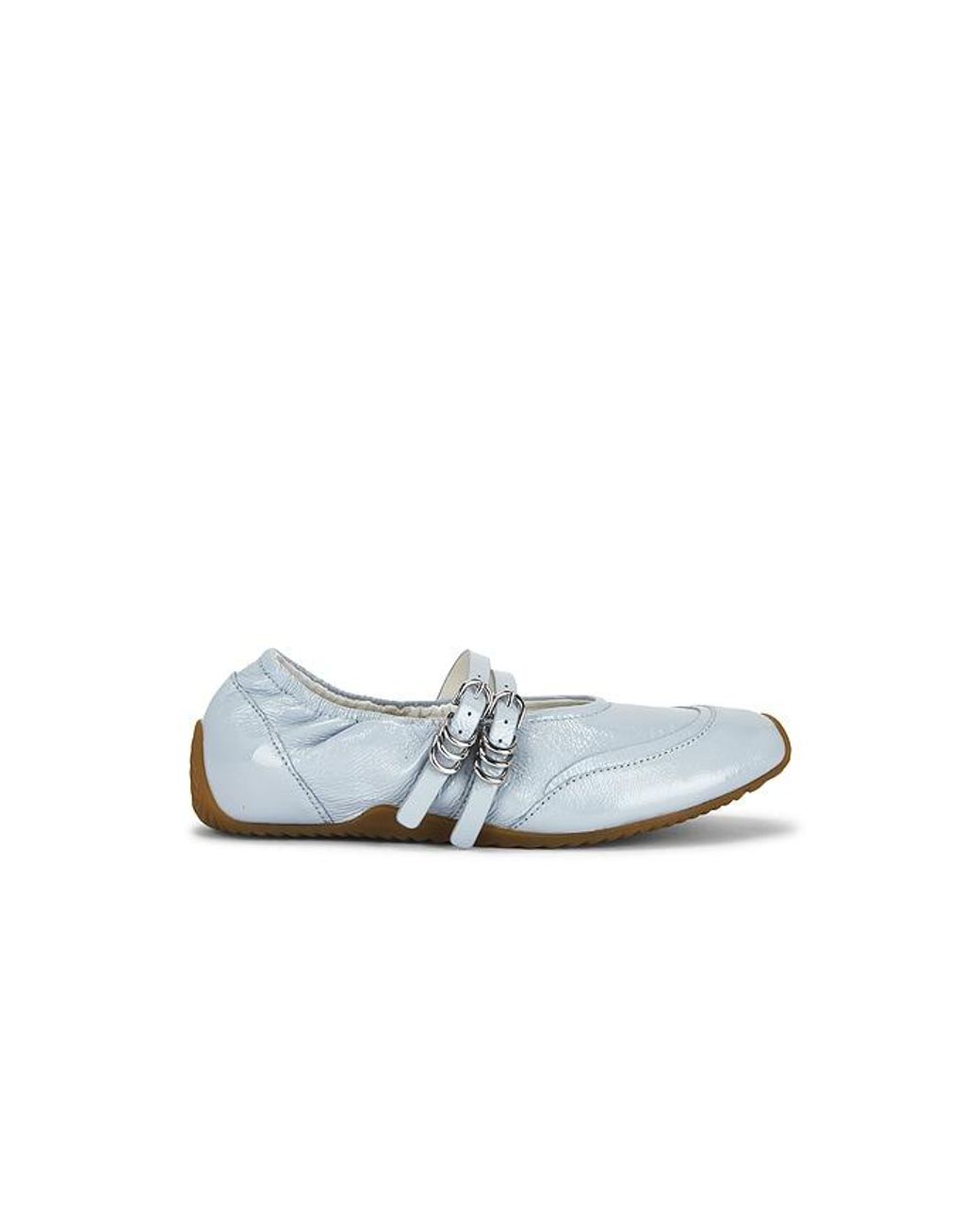 Rag & Bone White Emilee Mary Jane Runner