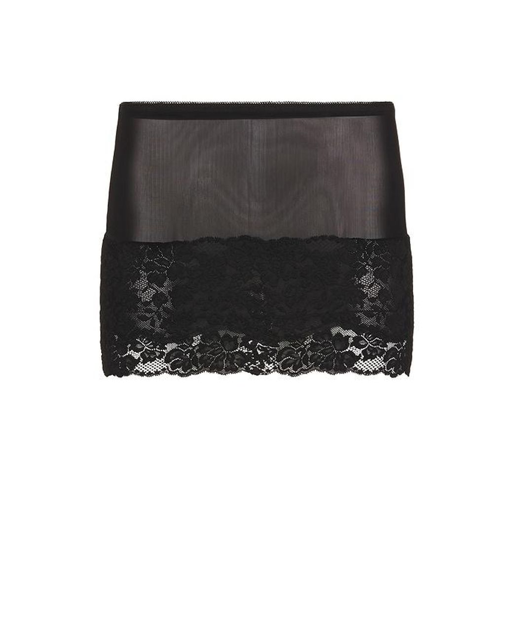 HAELO Blue Lace Shadow Skirt