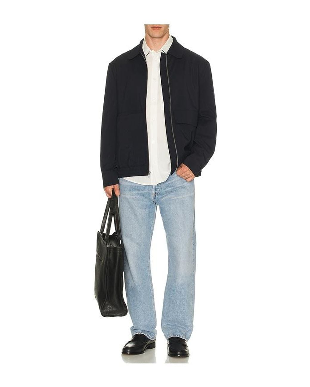 KROST White Jordan Piping Shirt for men