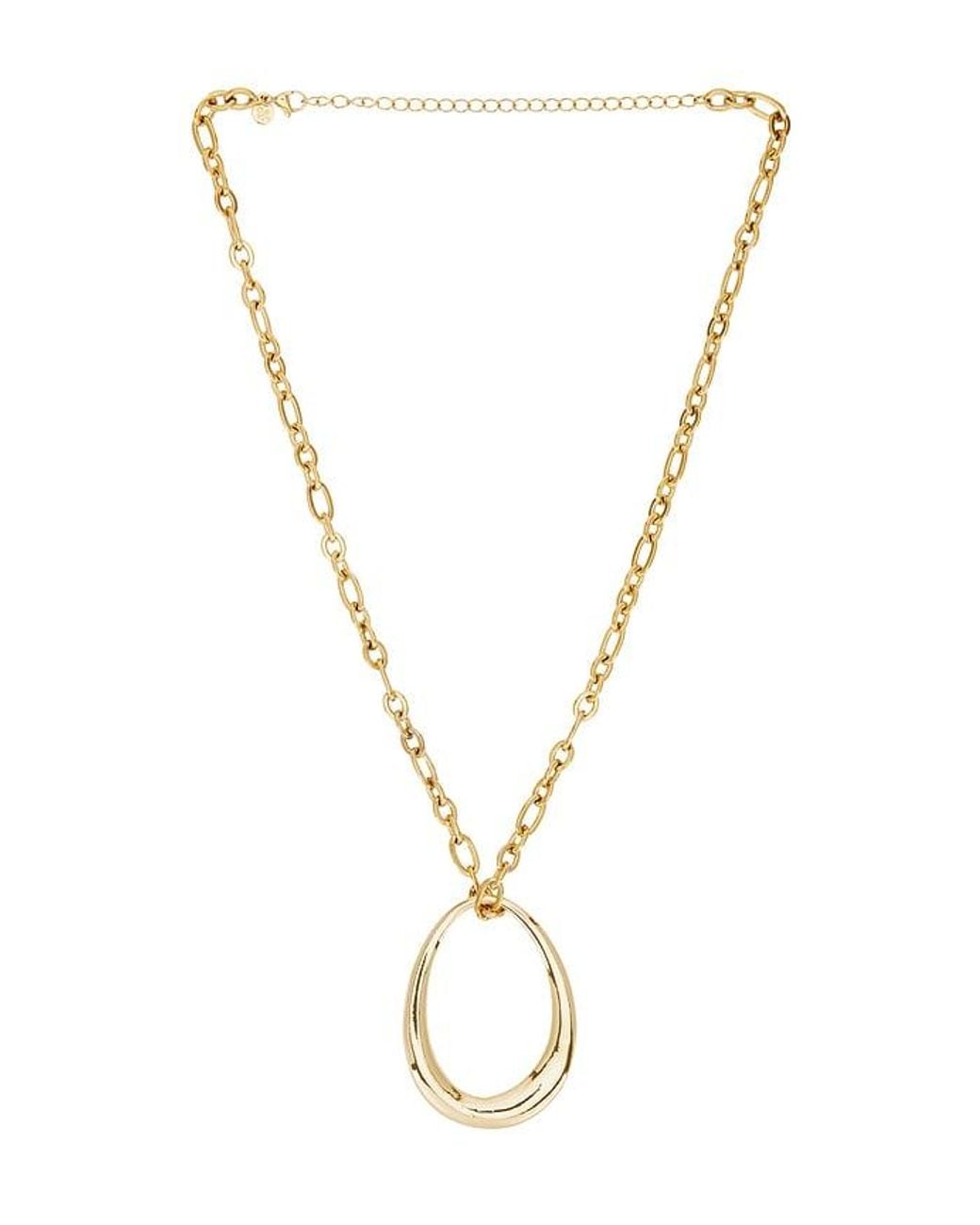 petit moments Metallic Delia Pendant Necklace