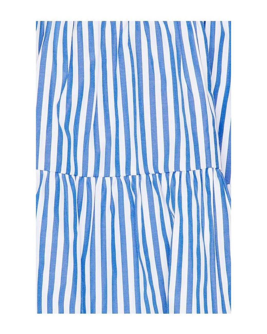 MORE TO COME Blue Davina Halter Mini Dress