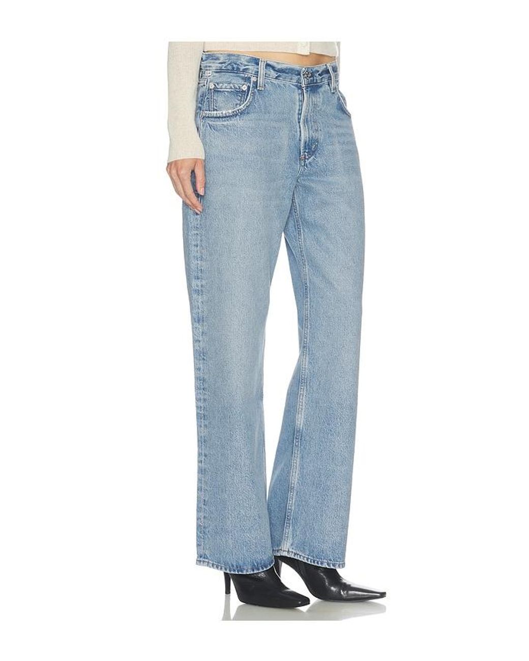 Citizens of Humanity Blue Lindz Easy Straight Jean