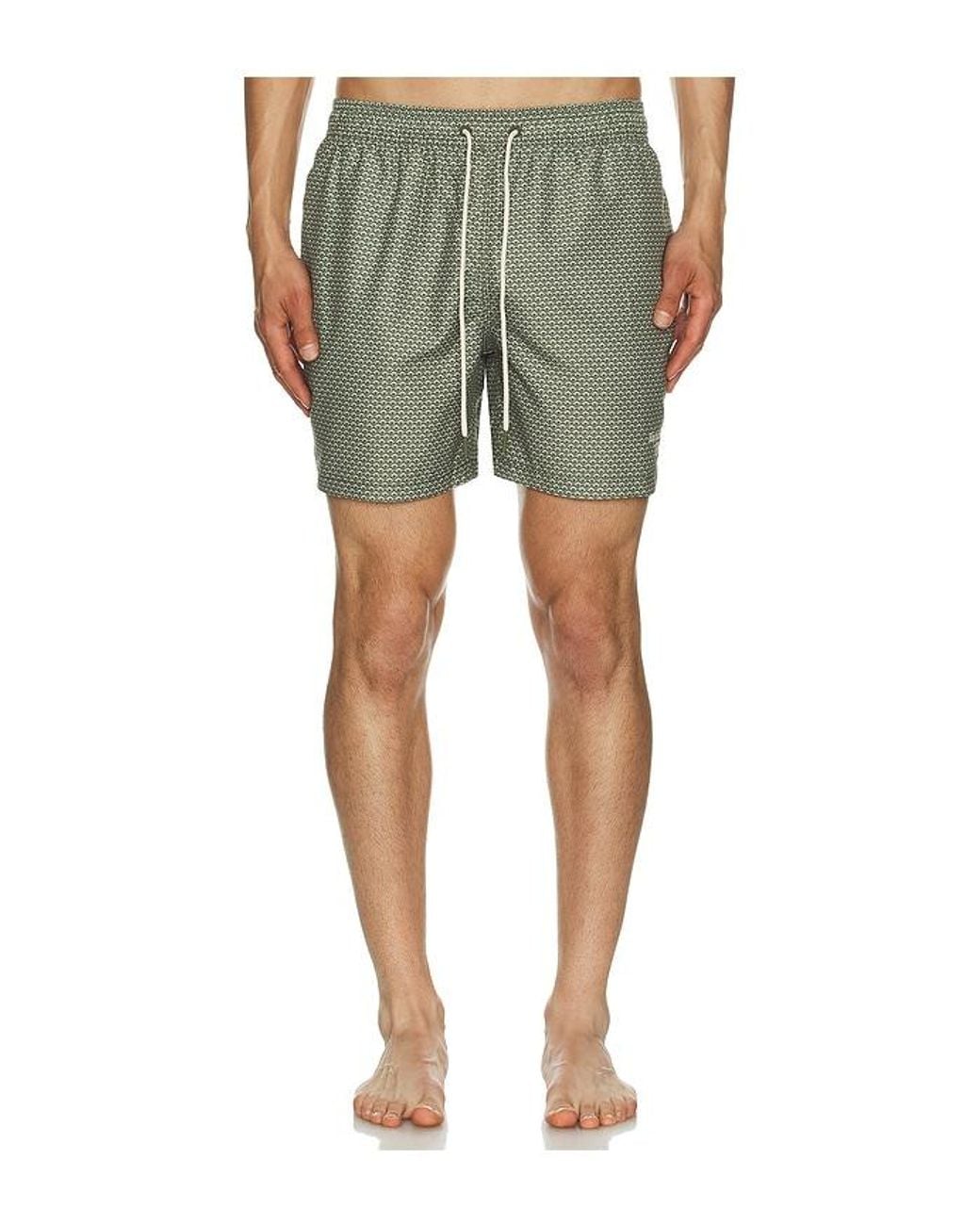 Barbour Green Shell Swim Short for men