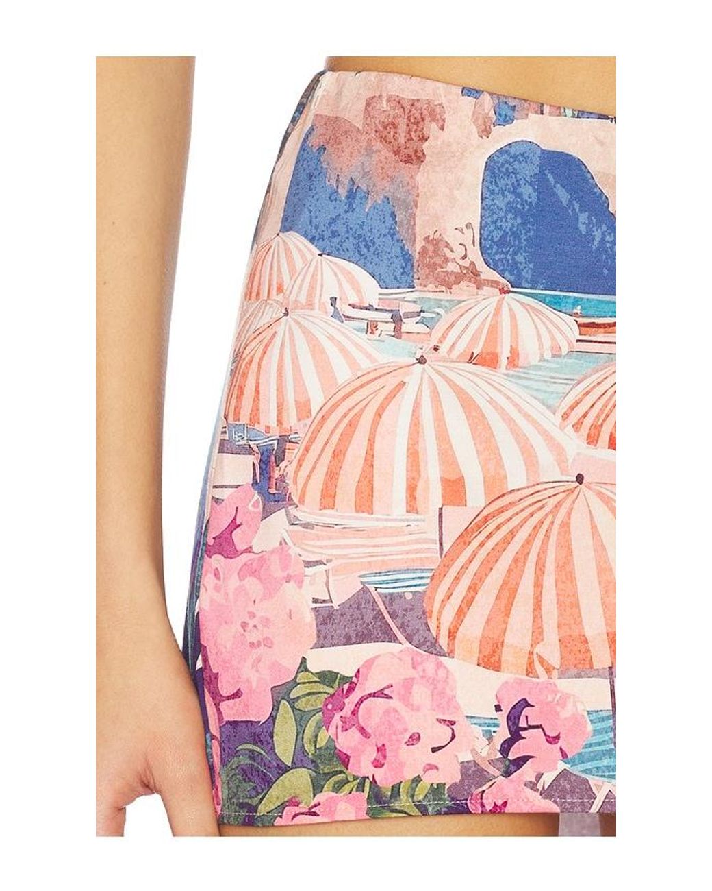 Falda On The Go En ,Coral Talla (También En Xl, Xxl) Show Me Your Mumu de color Blue