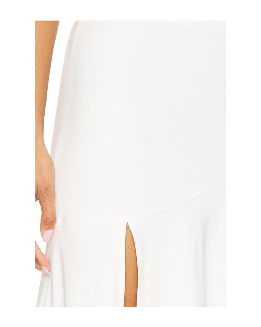 superdown White Jaqualina Midi Skirt