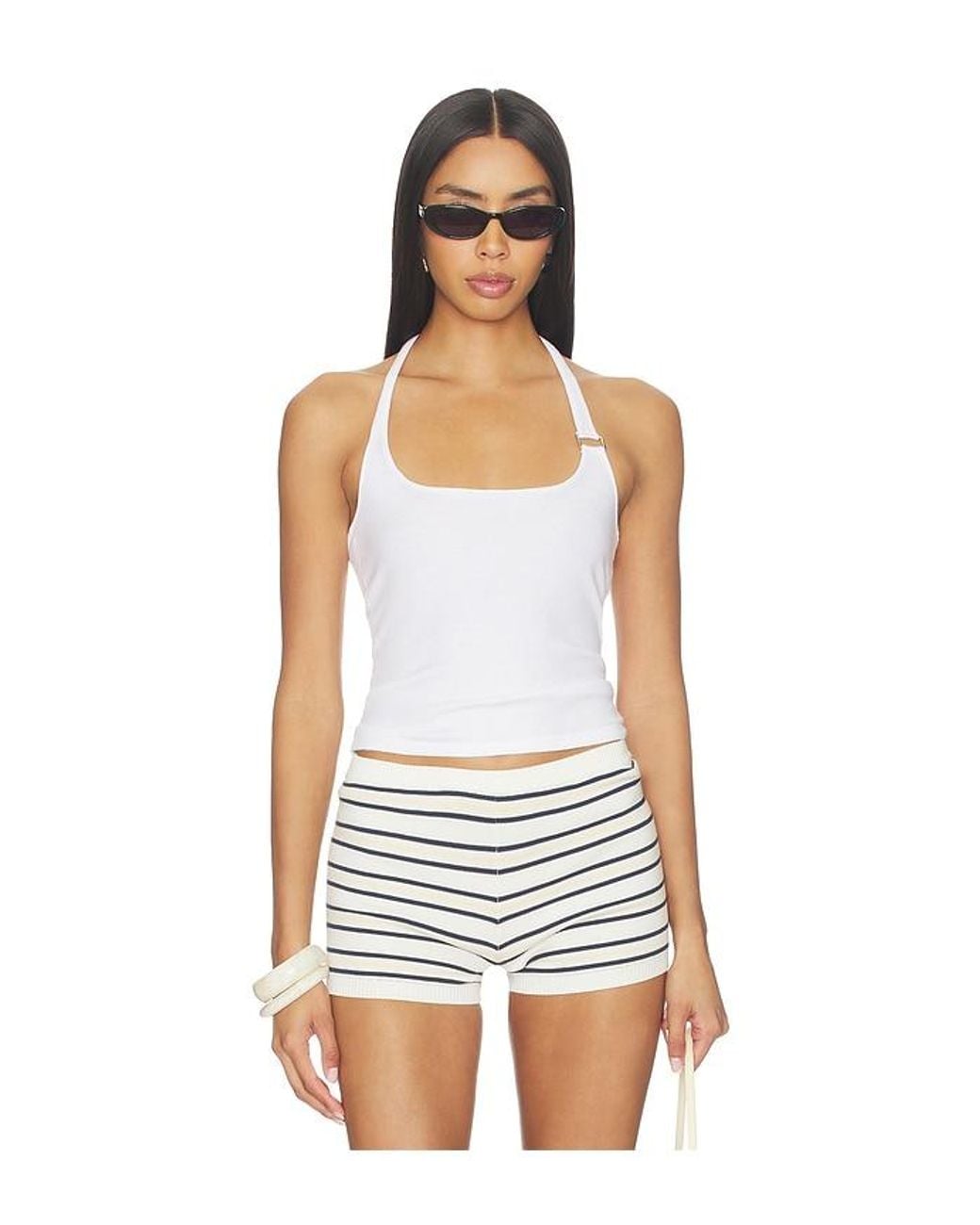 superdown White Balina Top