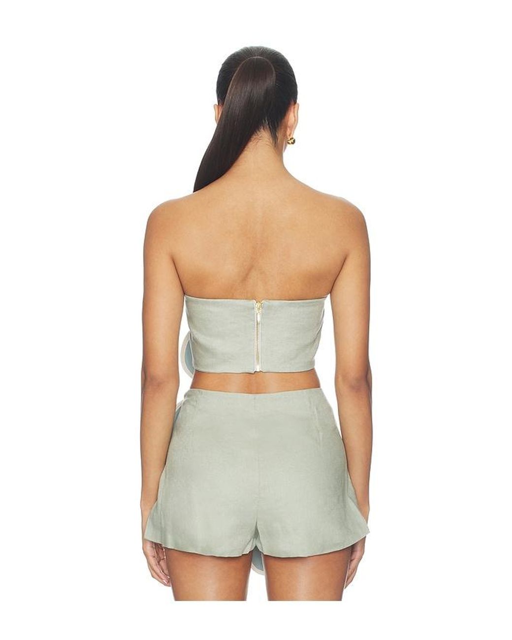 AZULU Green Sango Top