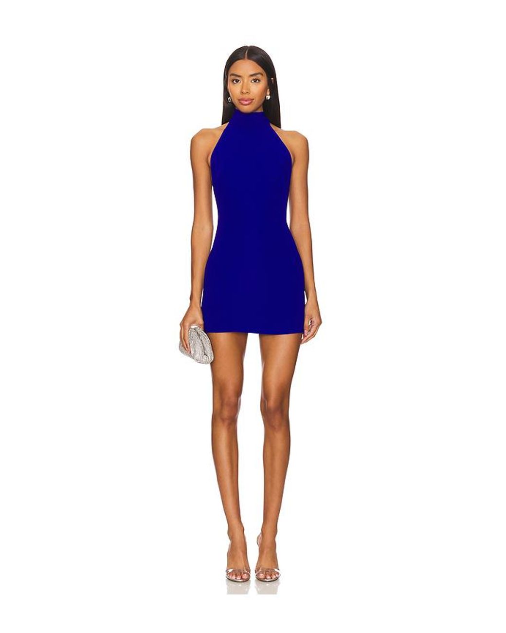 Amanda Uprichard Blue Quinn Dress