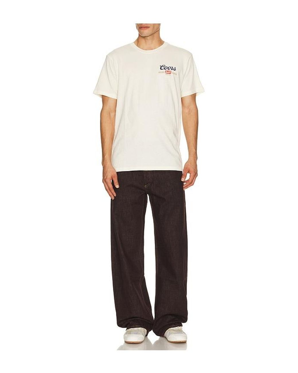The Forecast Agency White Coors Banquet Tee for men