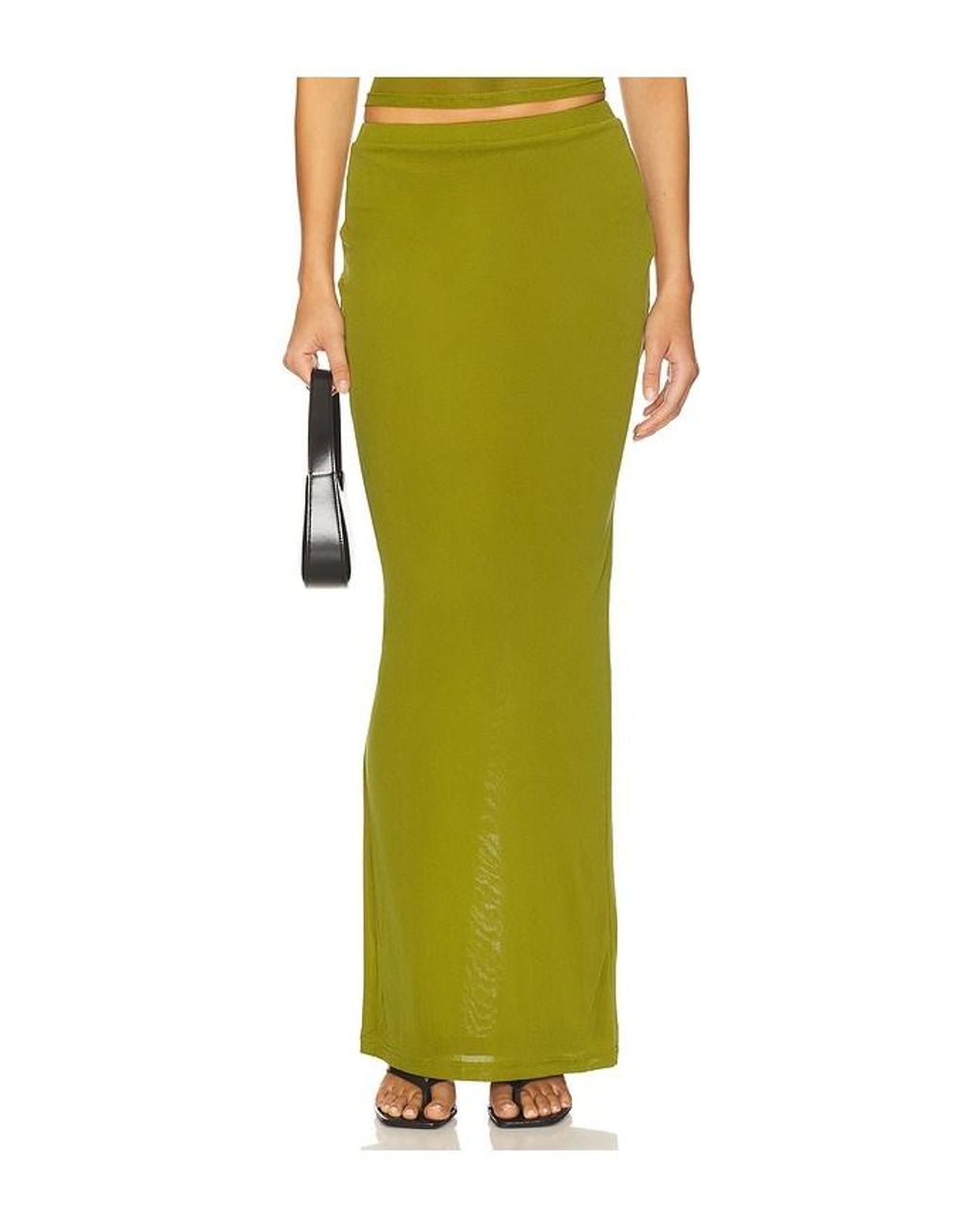 BY.DYLN Green Maddox Skirt