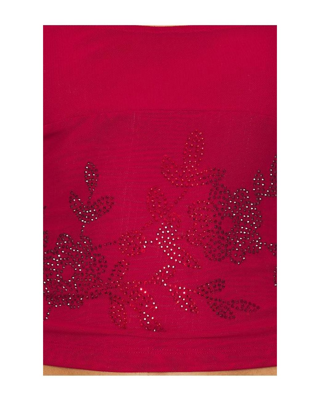 Tiger Mist Red Octavia Top
