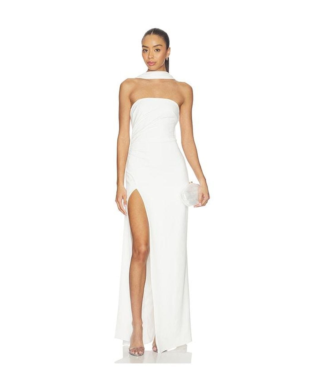 Katie May White Evie Gown