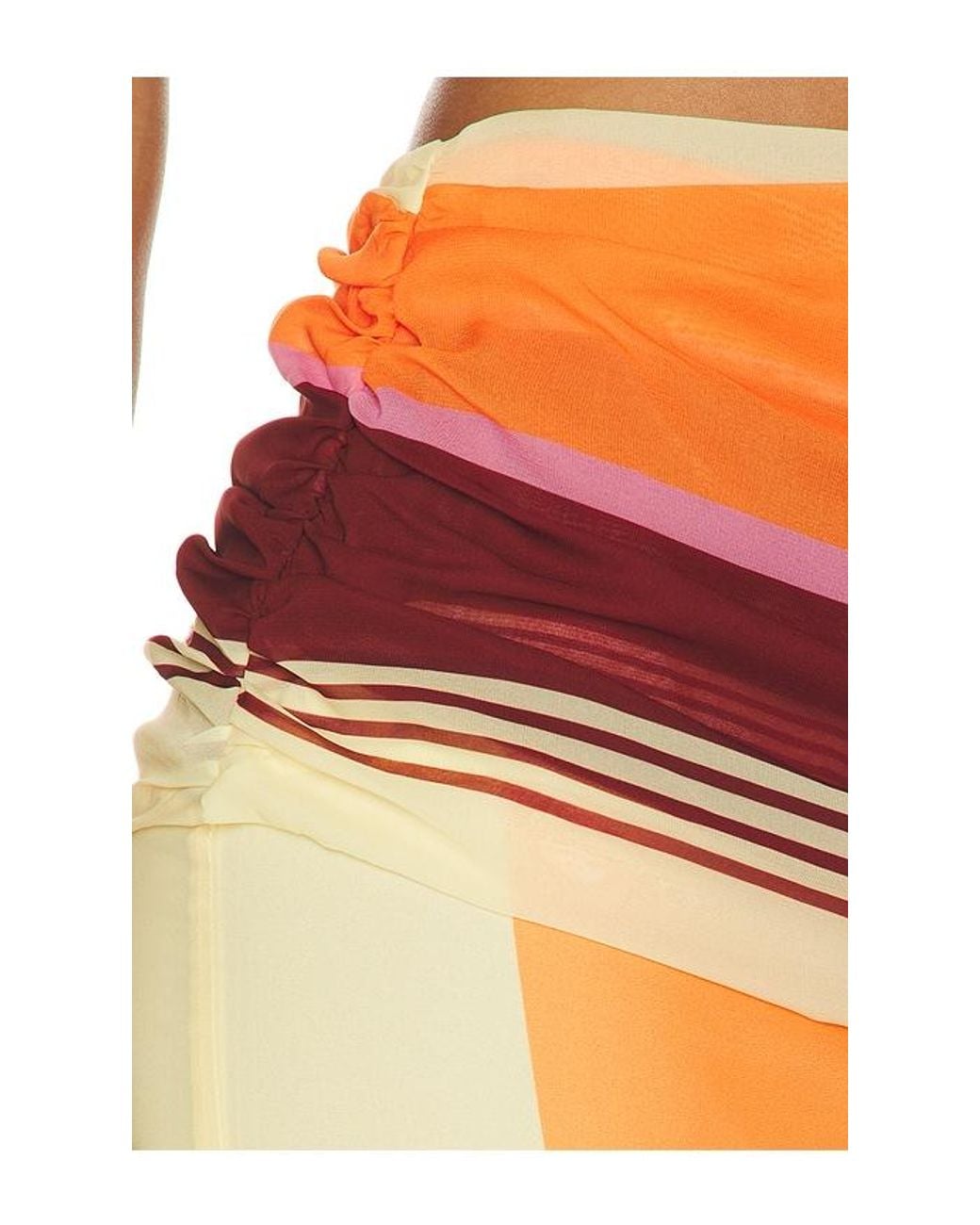 Baobab Orange Sumaq Maxi Skirt