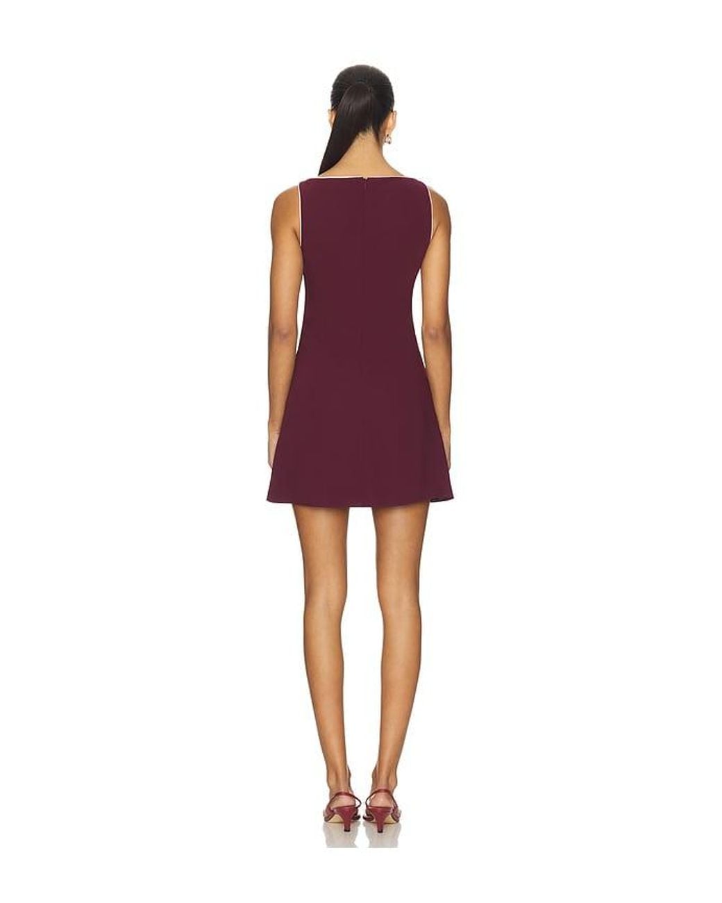 Amanda Uprichard Red X Revolve Scotlyn Dress