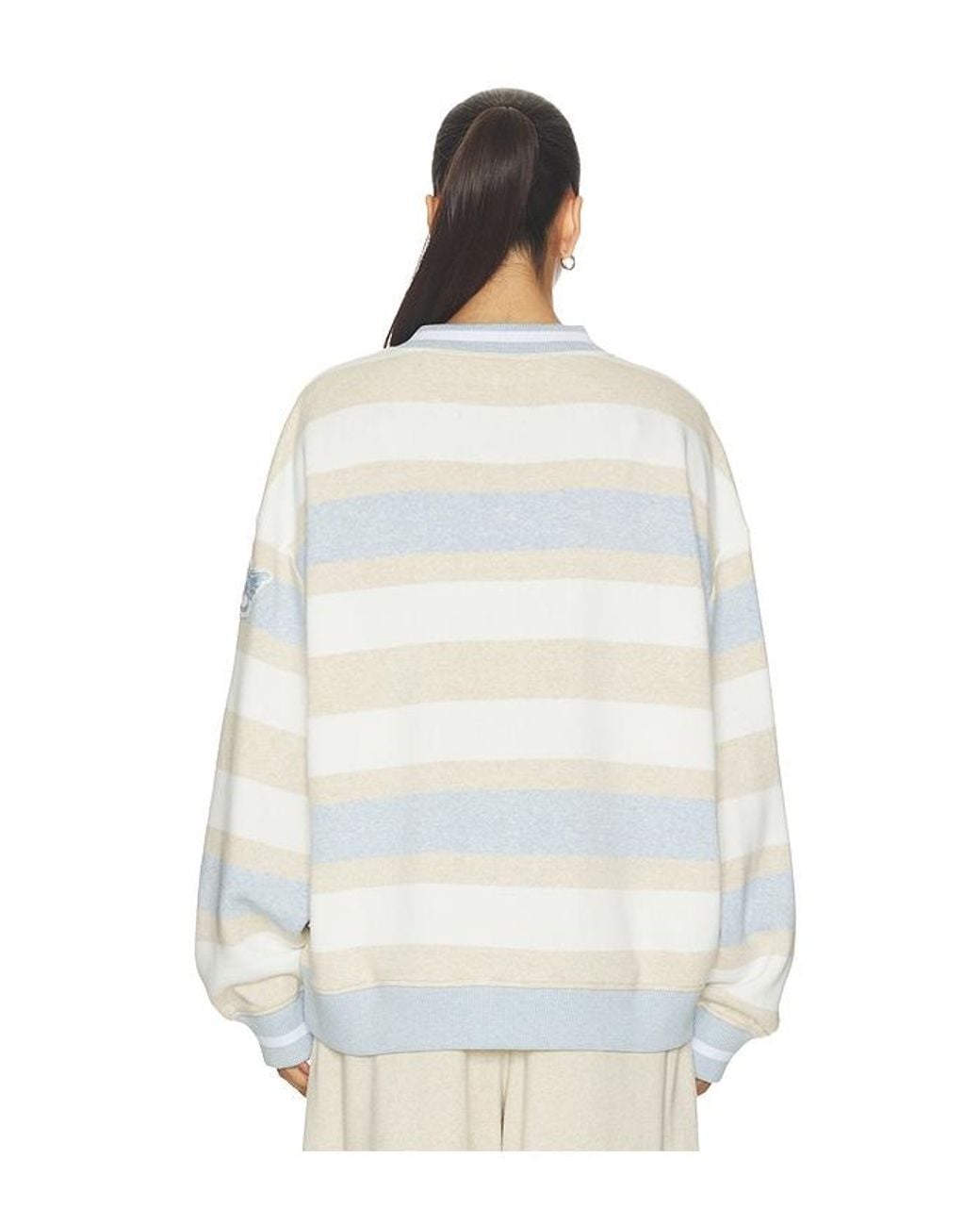 Boys Lie White Girl Next Door Hayley V-Neck Sweatshirt