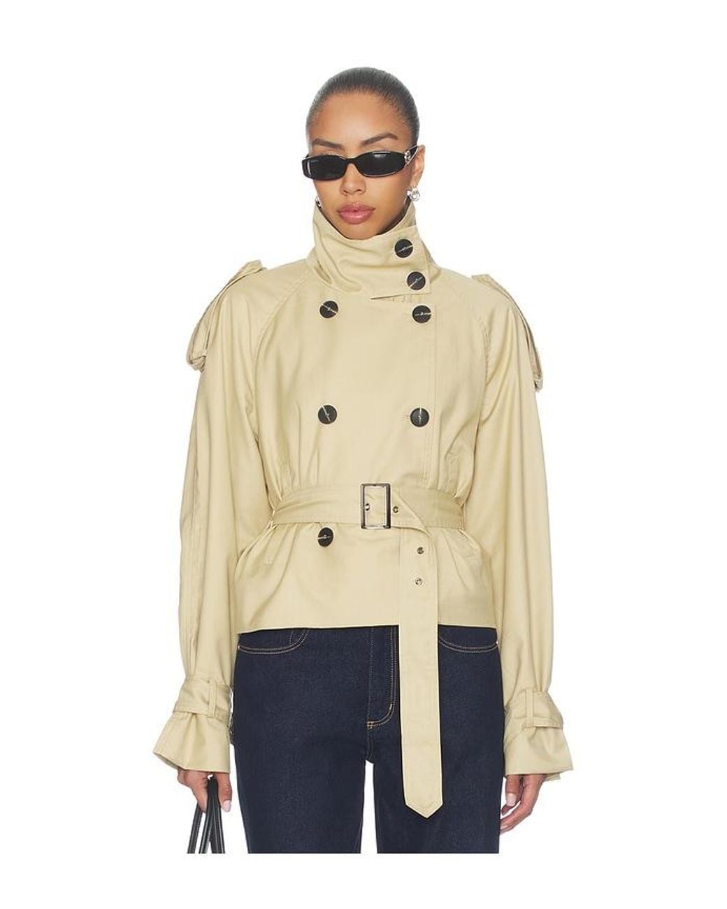 ALL THE WAYS Natural Racine Trench Jacket