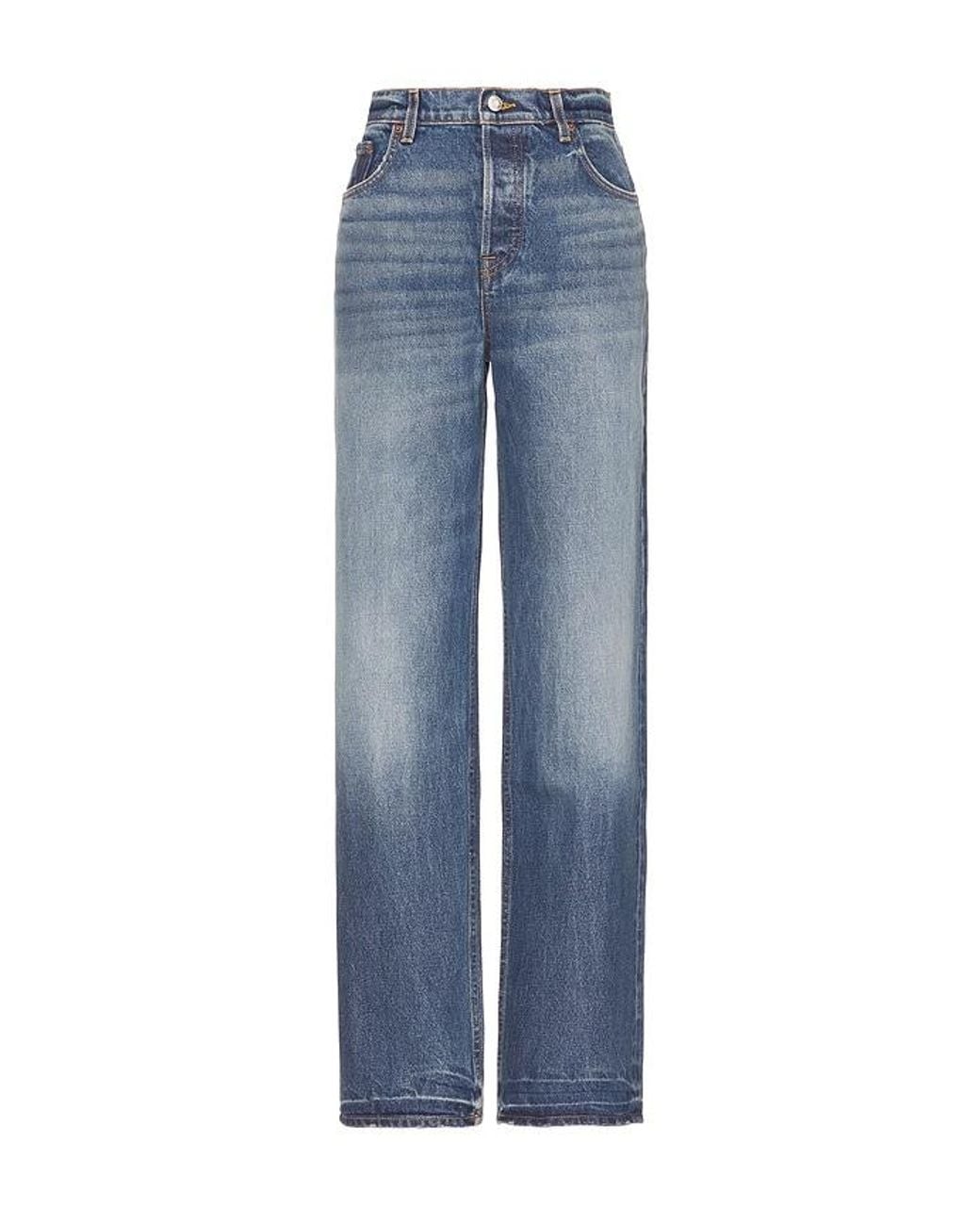GRLFRND Blue Bella Low Rise Boyfriend
