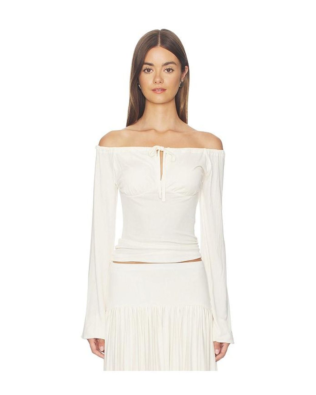 AYA MUSE White Elya Top