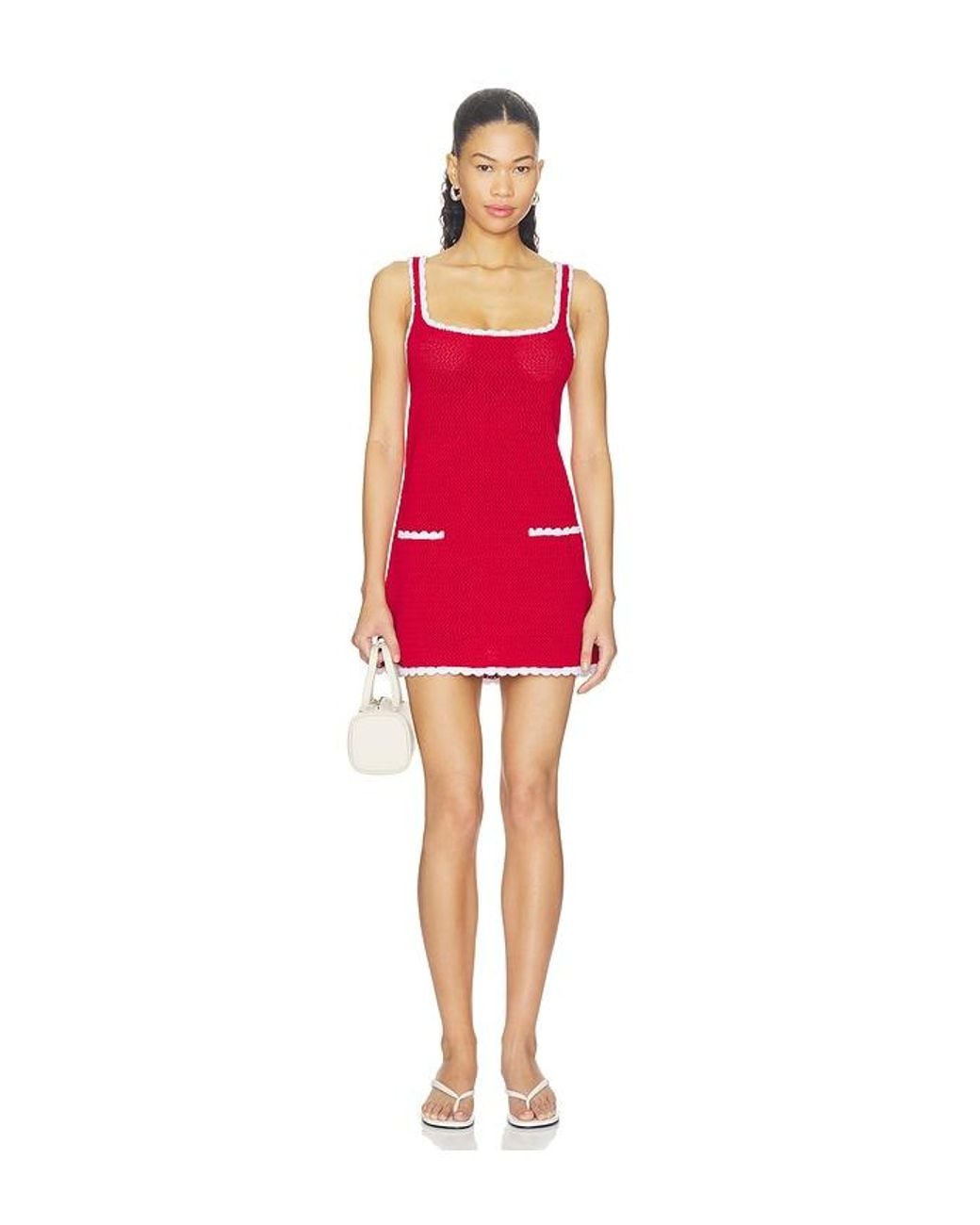 SER.O.YA Red Brianna Dress