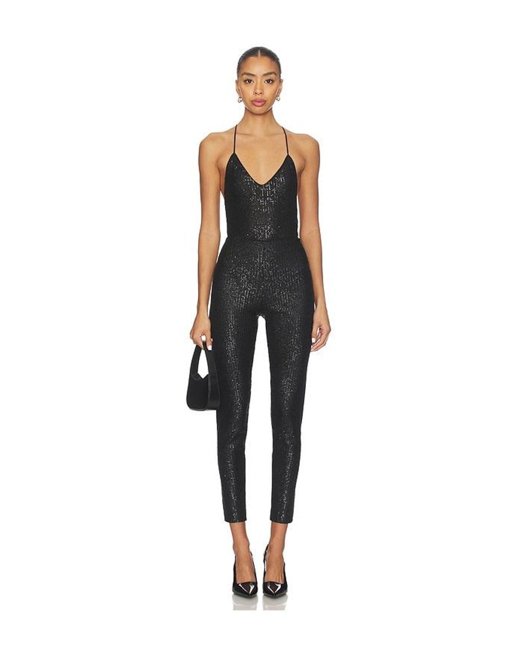 Norma Kamali Black Cropped Legging