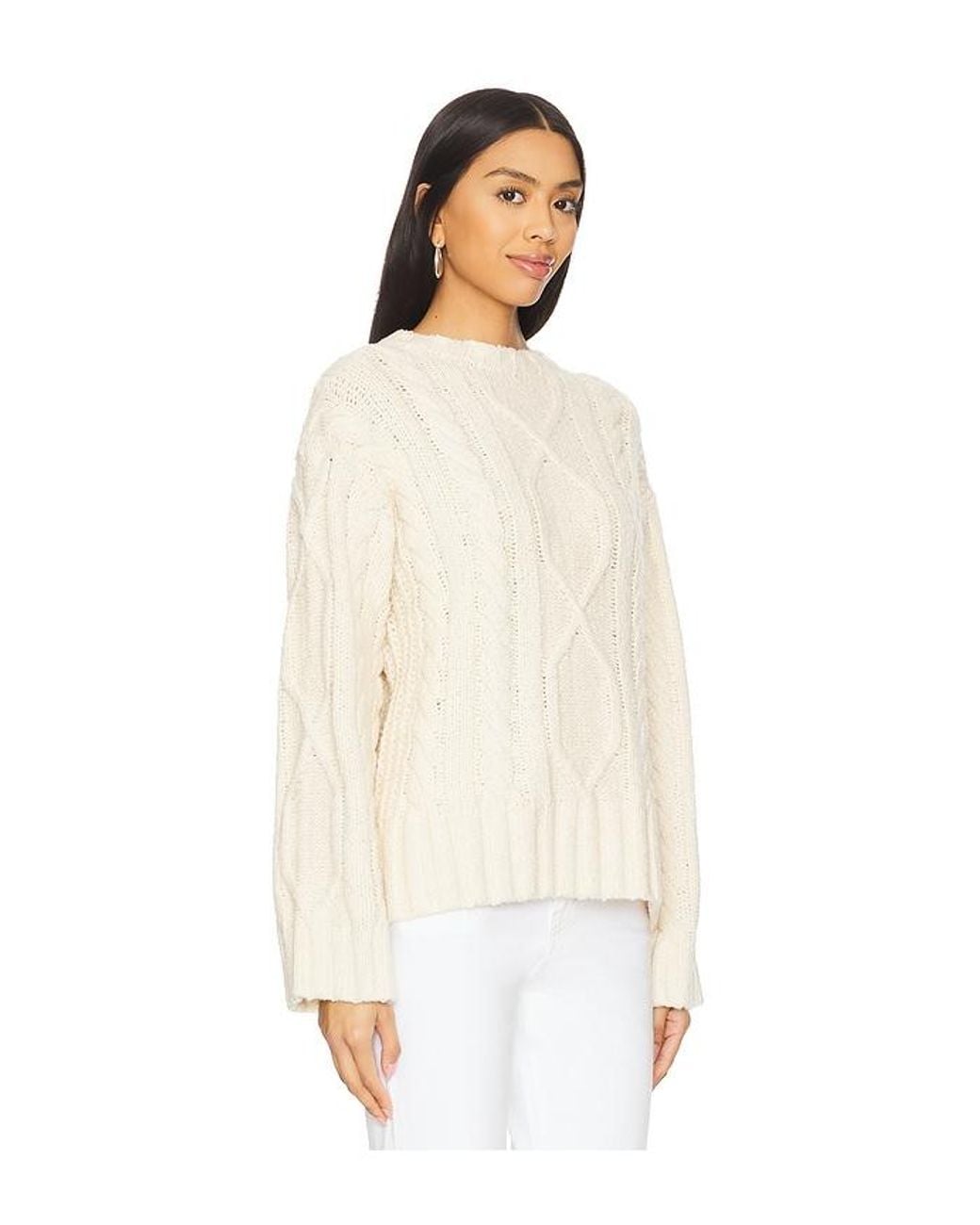 Tularosa White Axel Sweater
