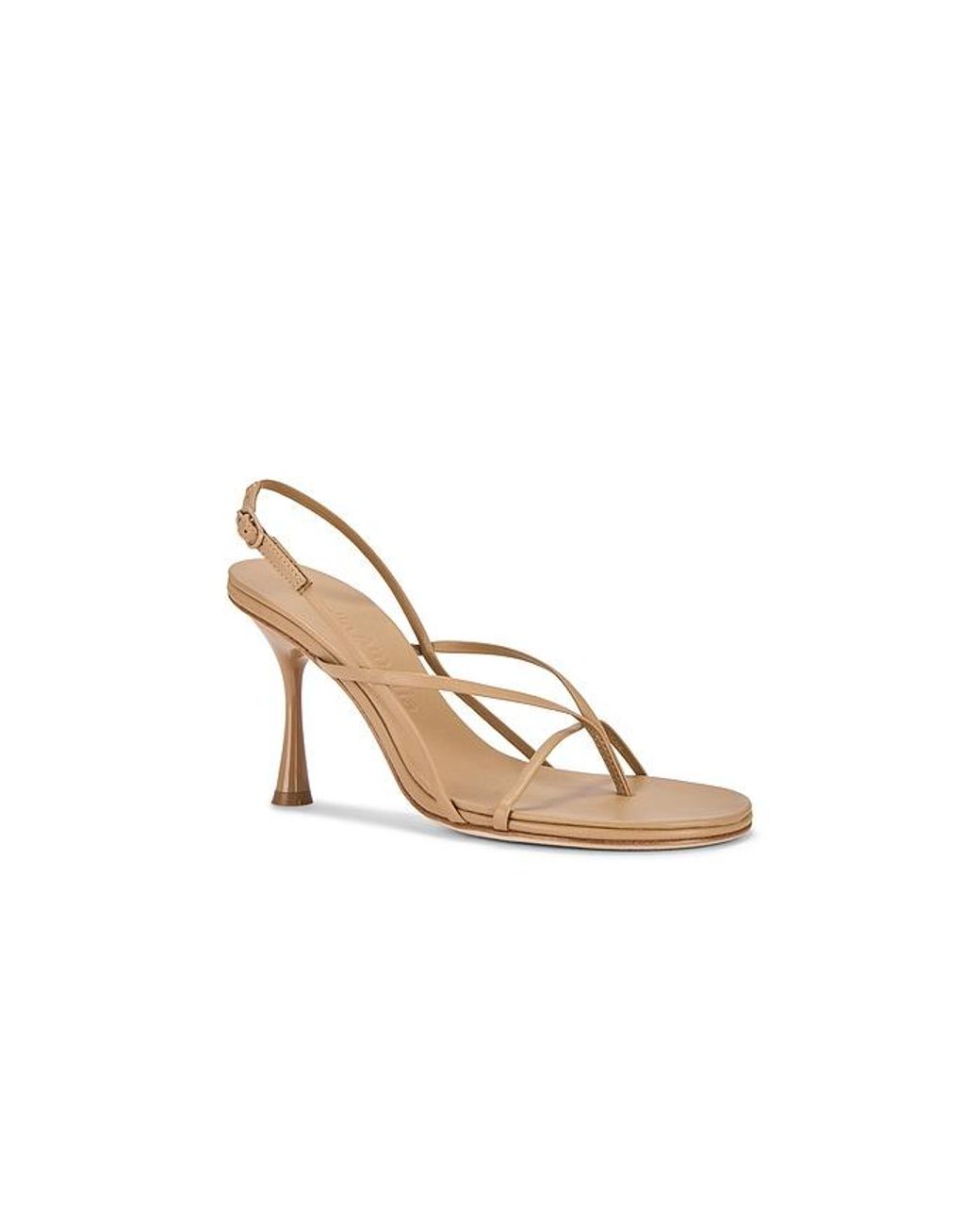 STUDIO AMELIA Natural Wishbone 90 Heel