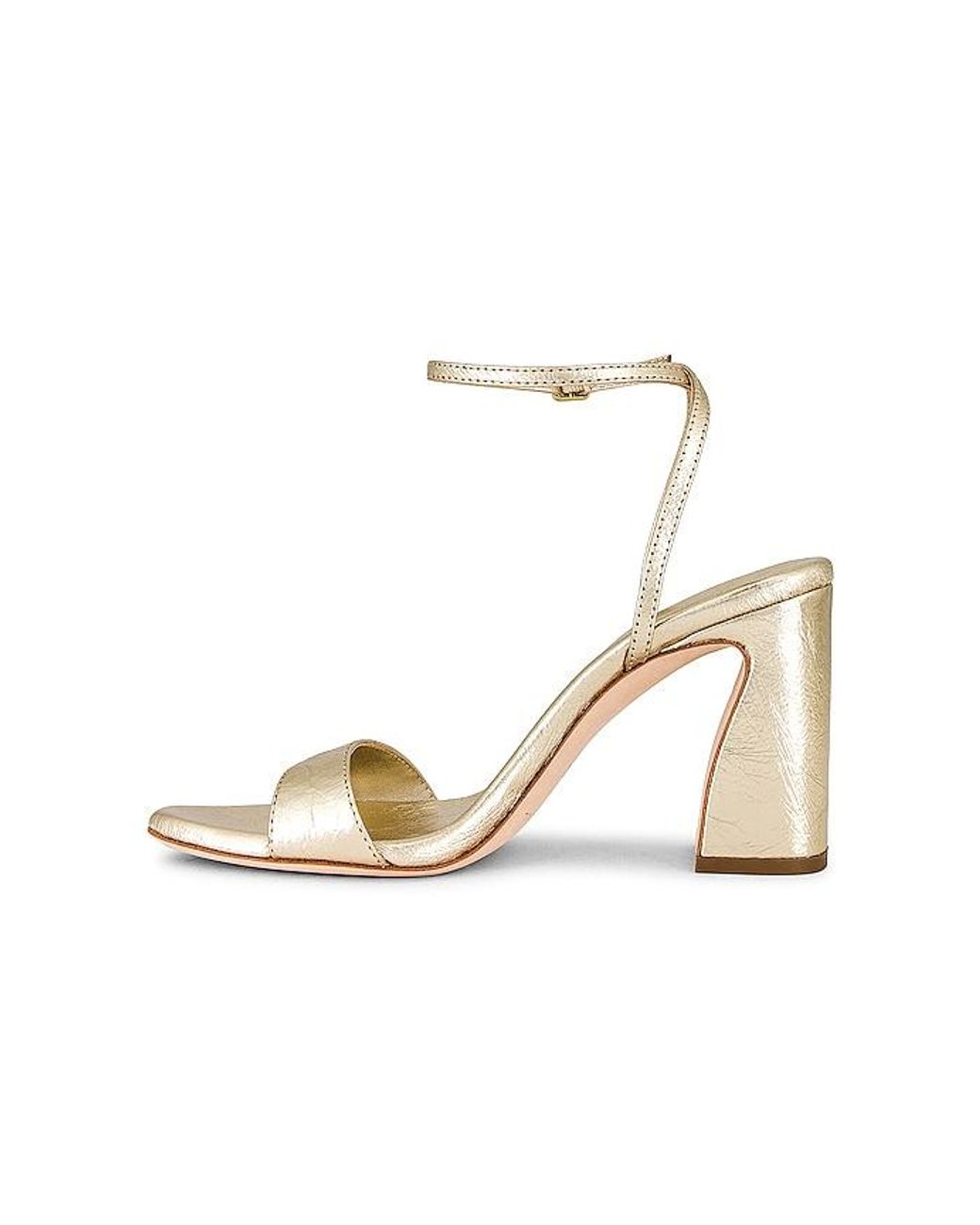 Loeffler Randall White Malia Heeled Sandal