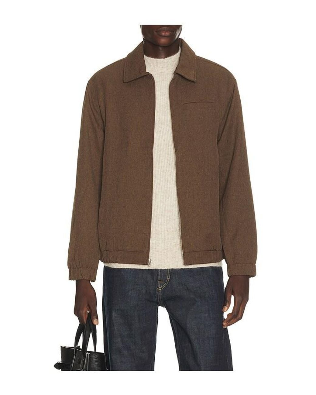 KROST Brown University Tencel Jacket for men