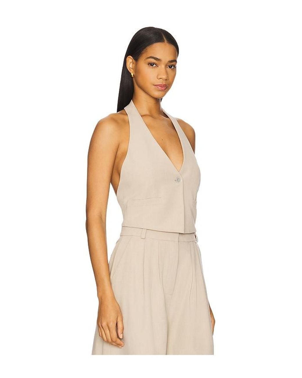 Chaleco Aria En Talla (También En M, S, Xl, Xs) Lovers + Friends de color Natural