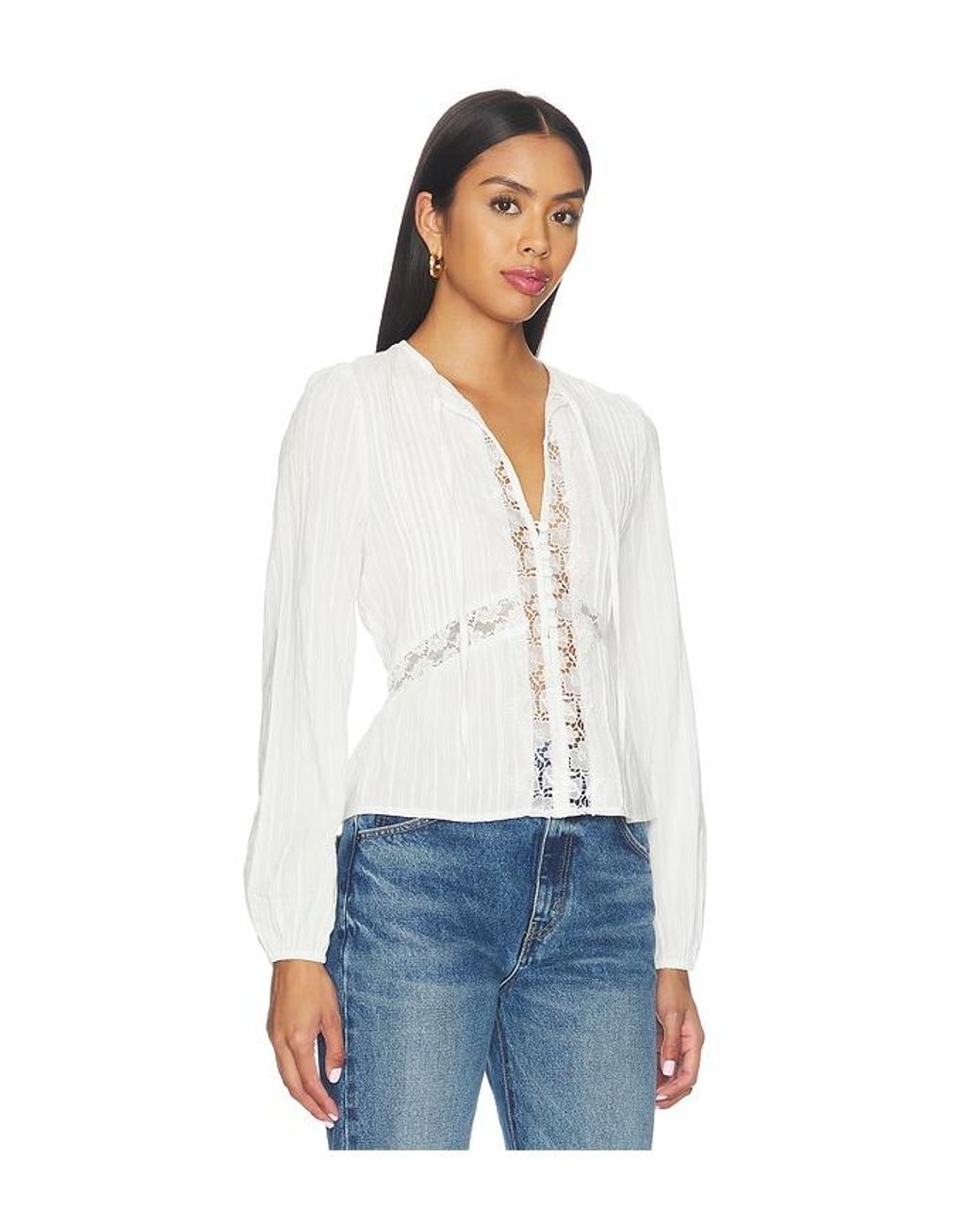 Heartloom White Freda Top