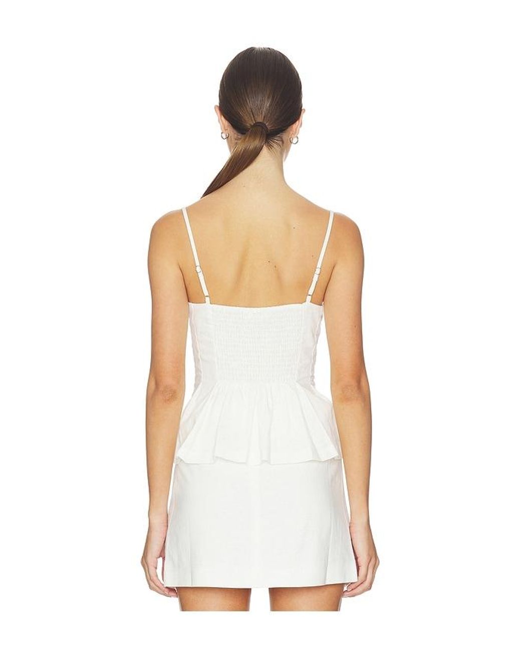 Elodie the Label White Ellery Top