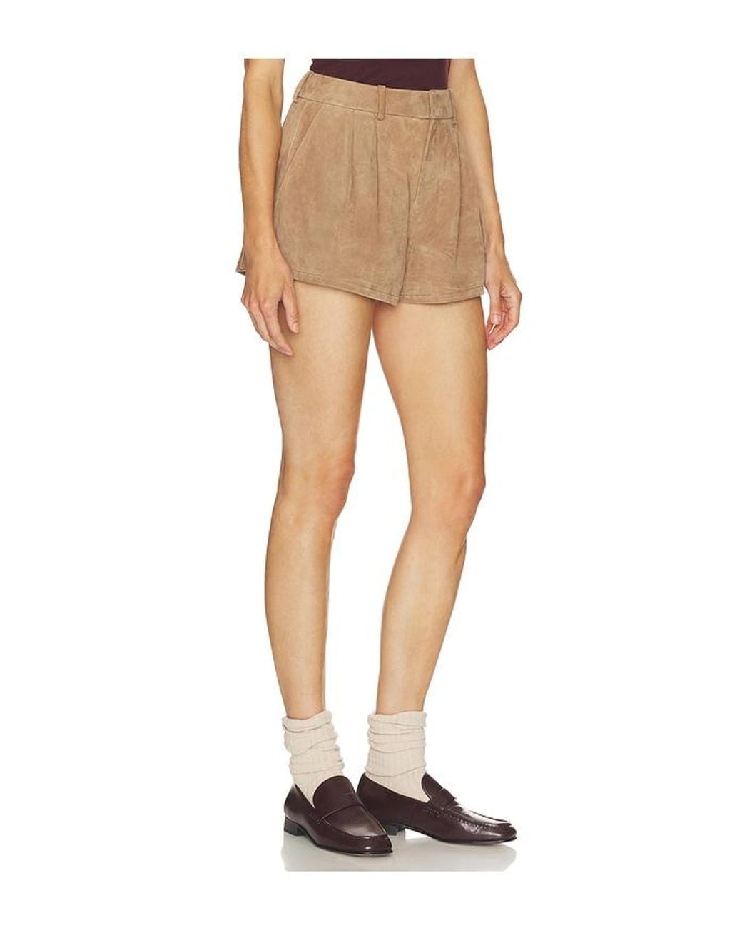 FRAME White The Slant Short