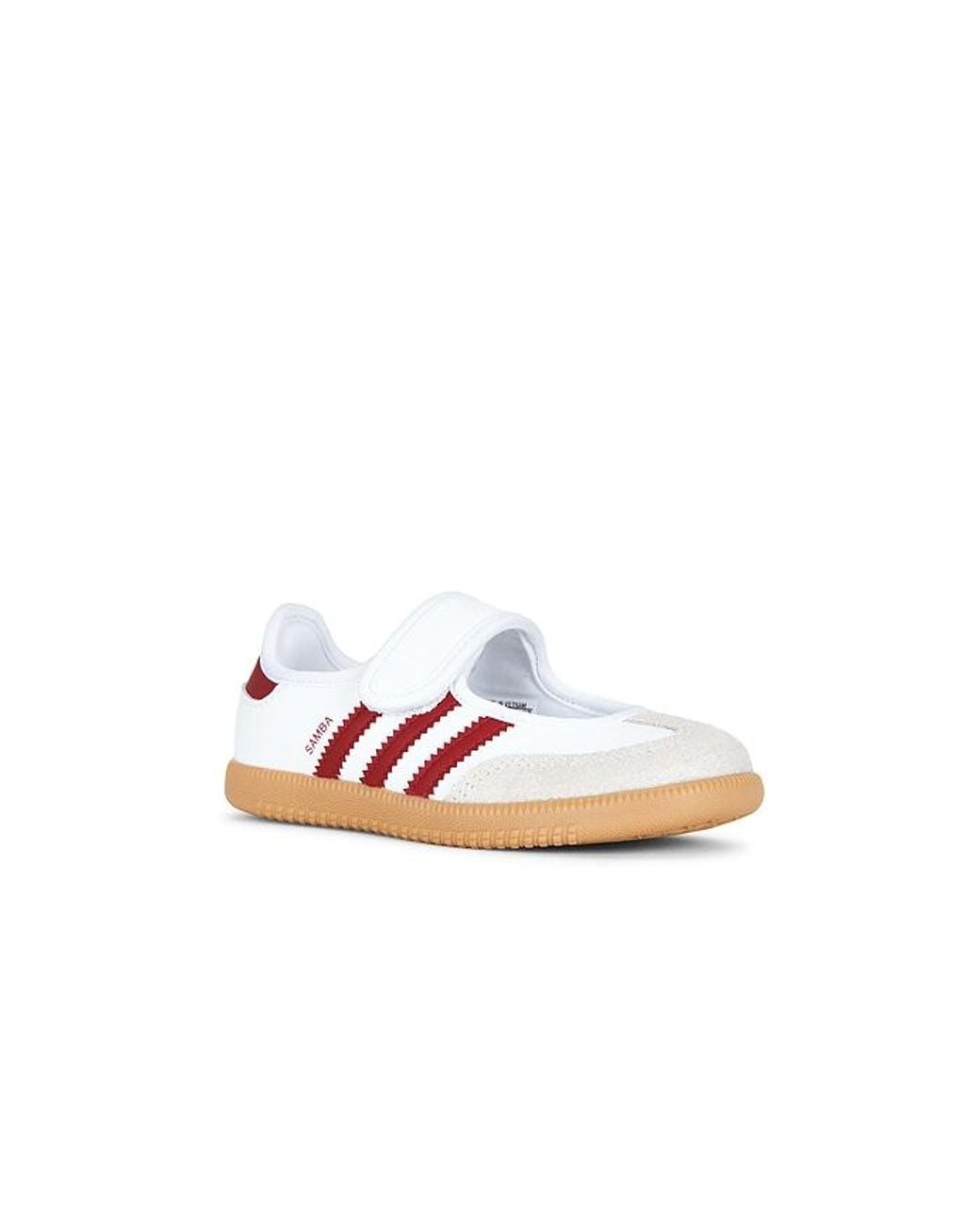 Adidas Originals White Toddler Samba Jane Flat