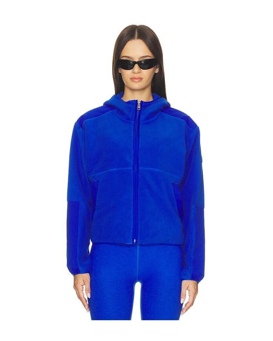 Beyond Yoga Blue Polarflex Jacket