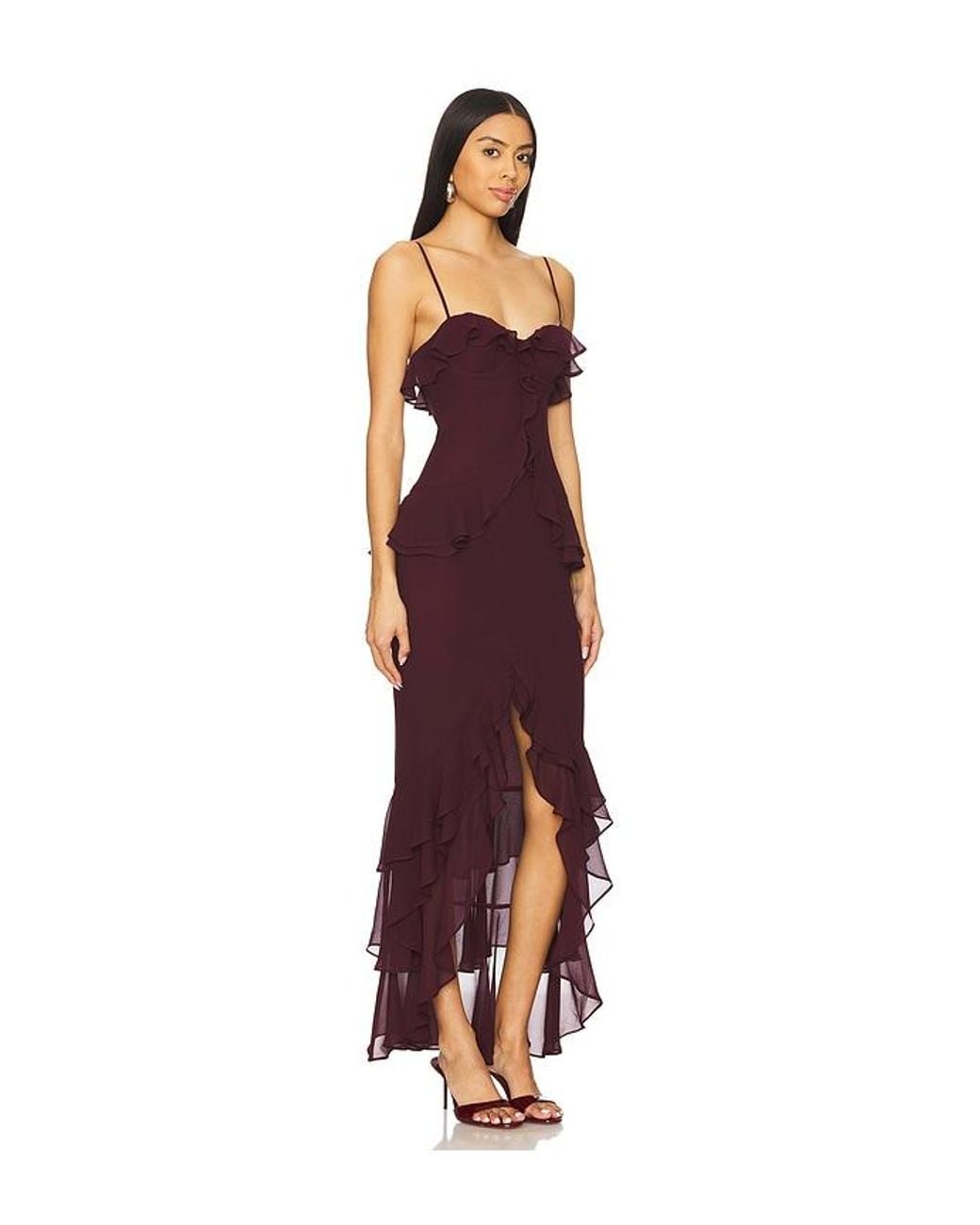 Lovers + Friends Red Melissa Gown