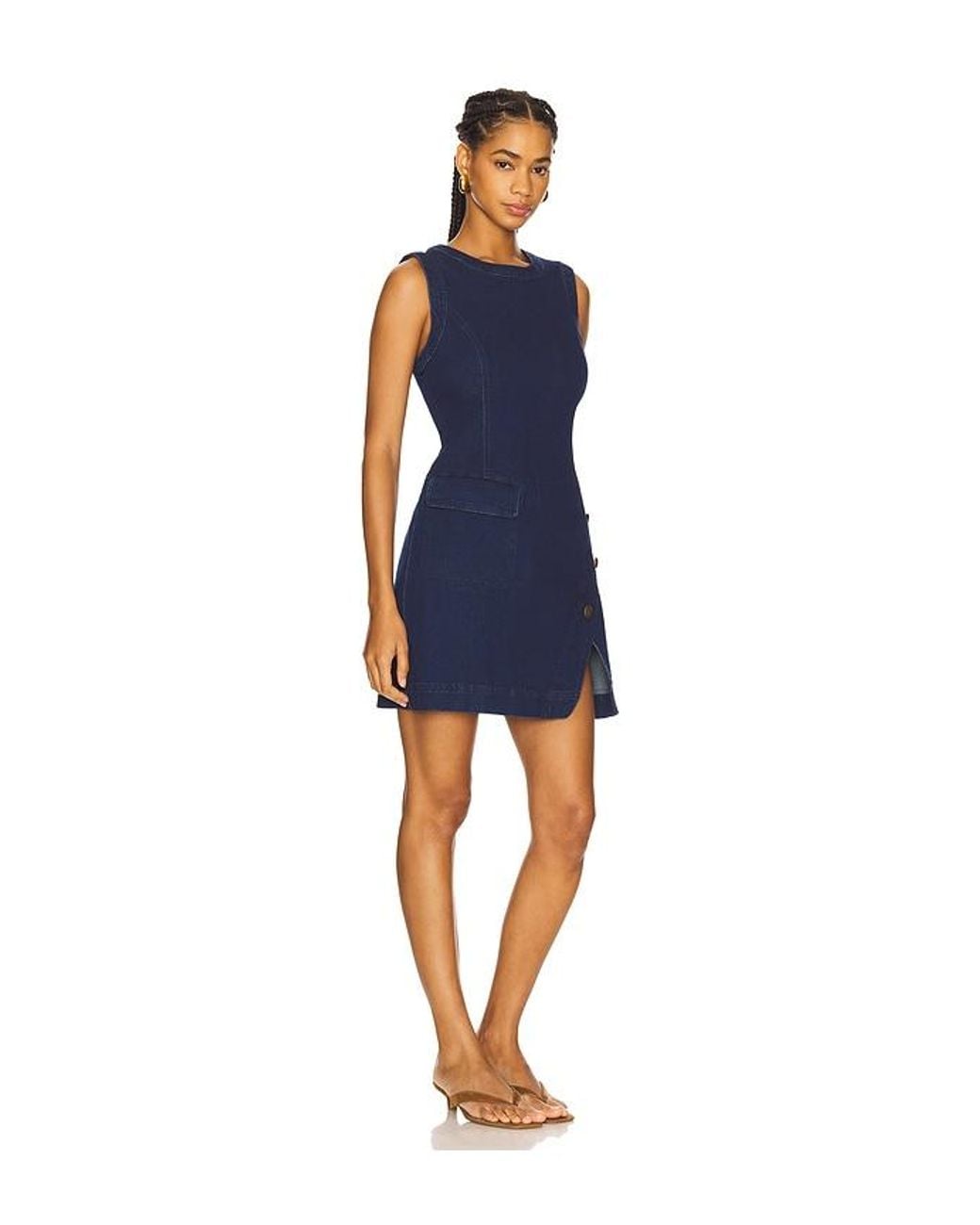 Steve Madden Blue Audrina Dress
