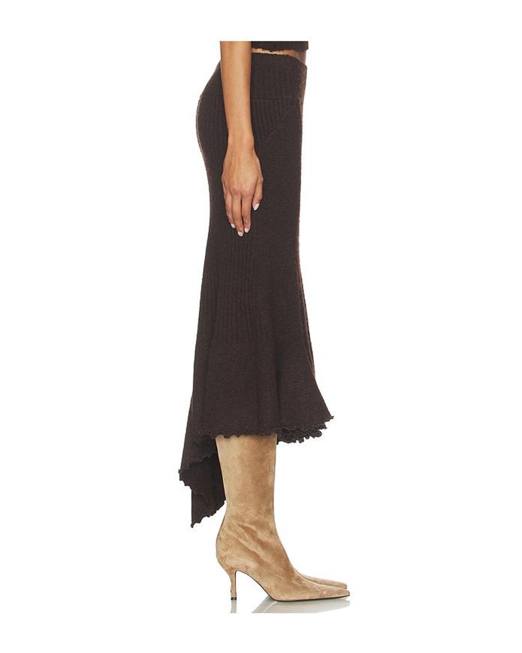 With Jean Black Fia Skirt