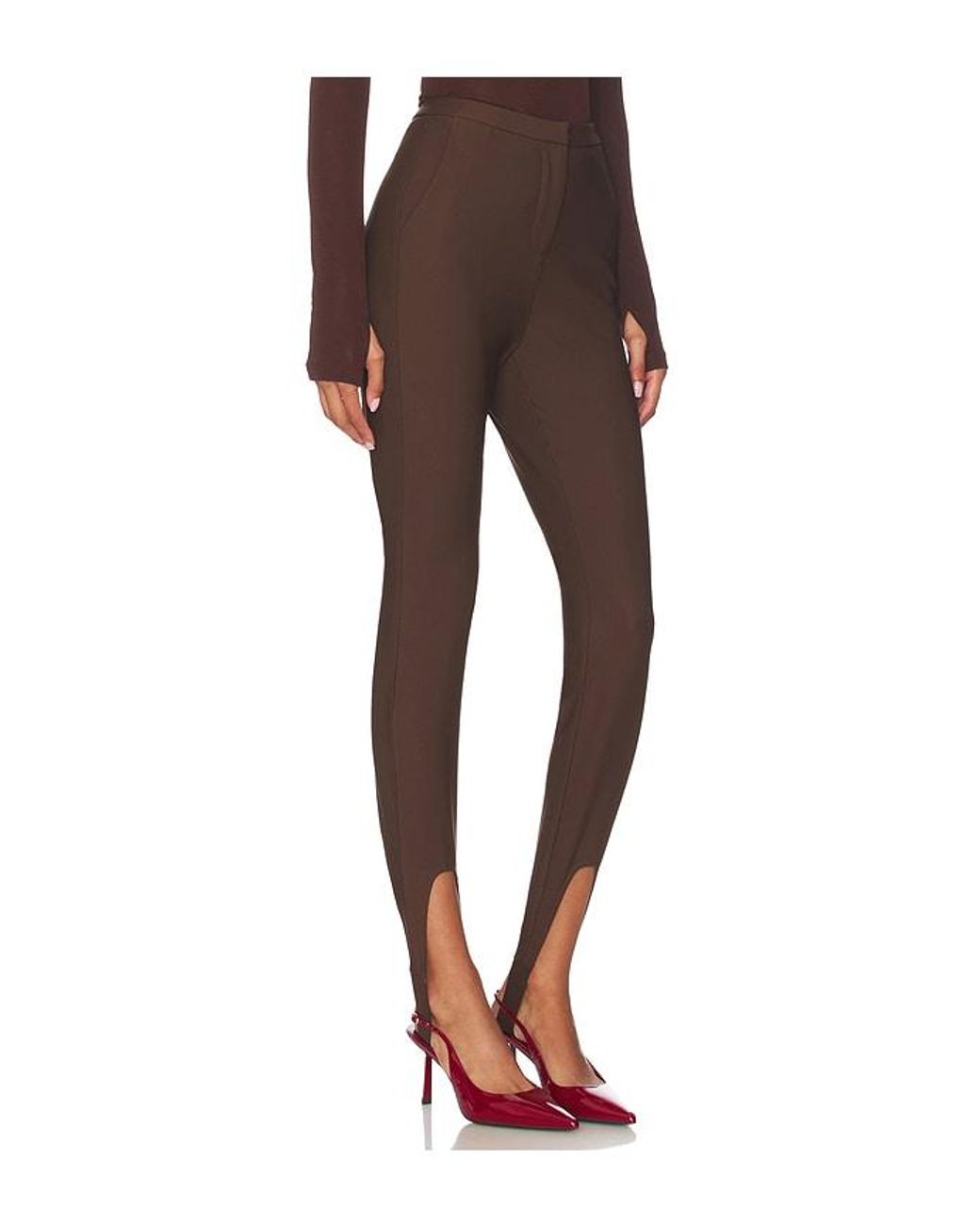 Nakedvice Brown The Alexis Stirrup Pant