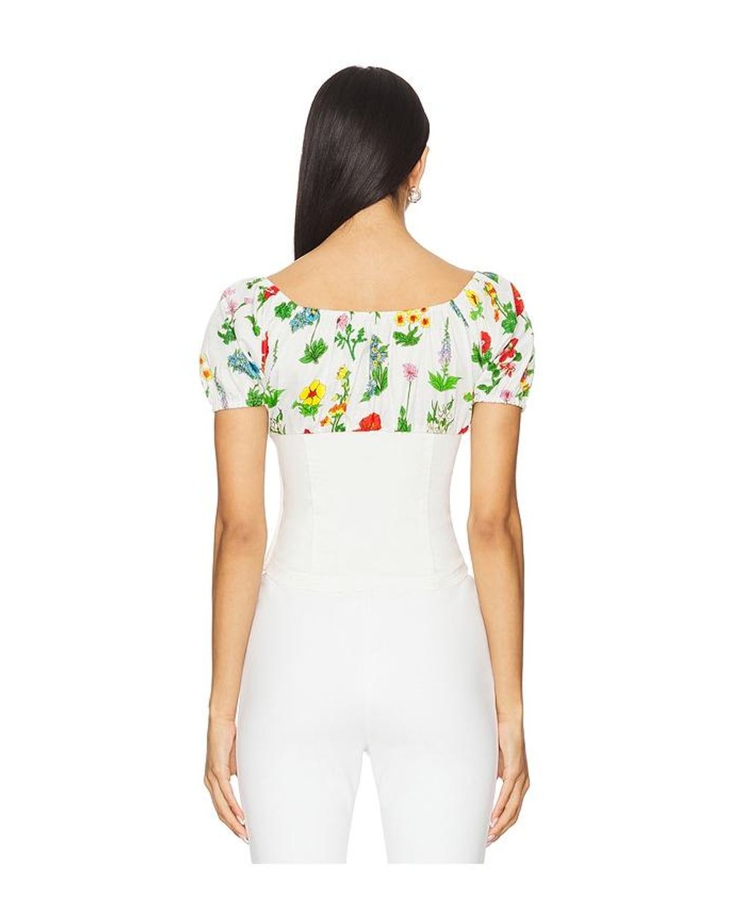 Tyler McGillivary White Uma Top