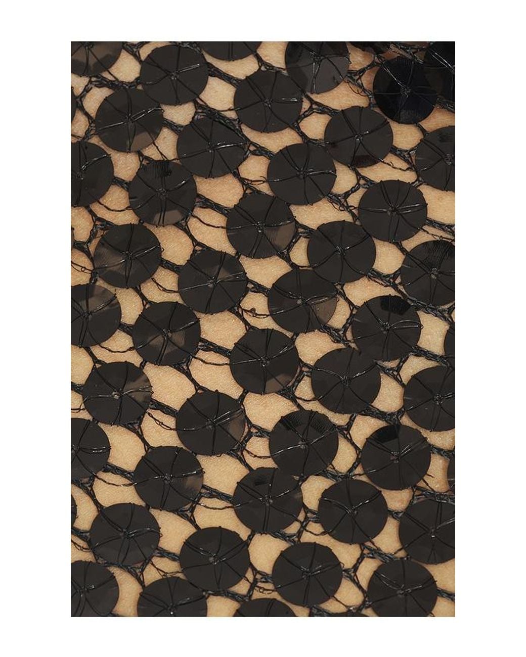 Jaded London Black Sequin Cape Top