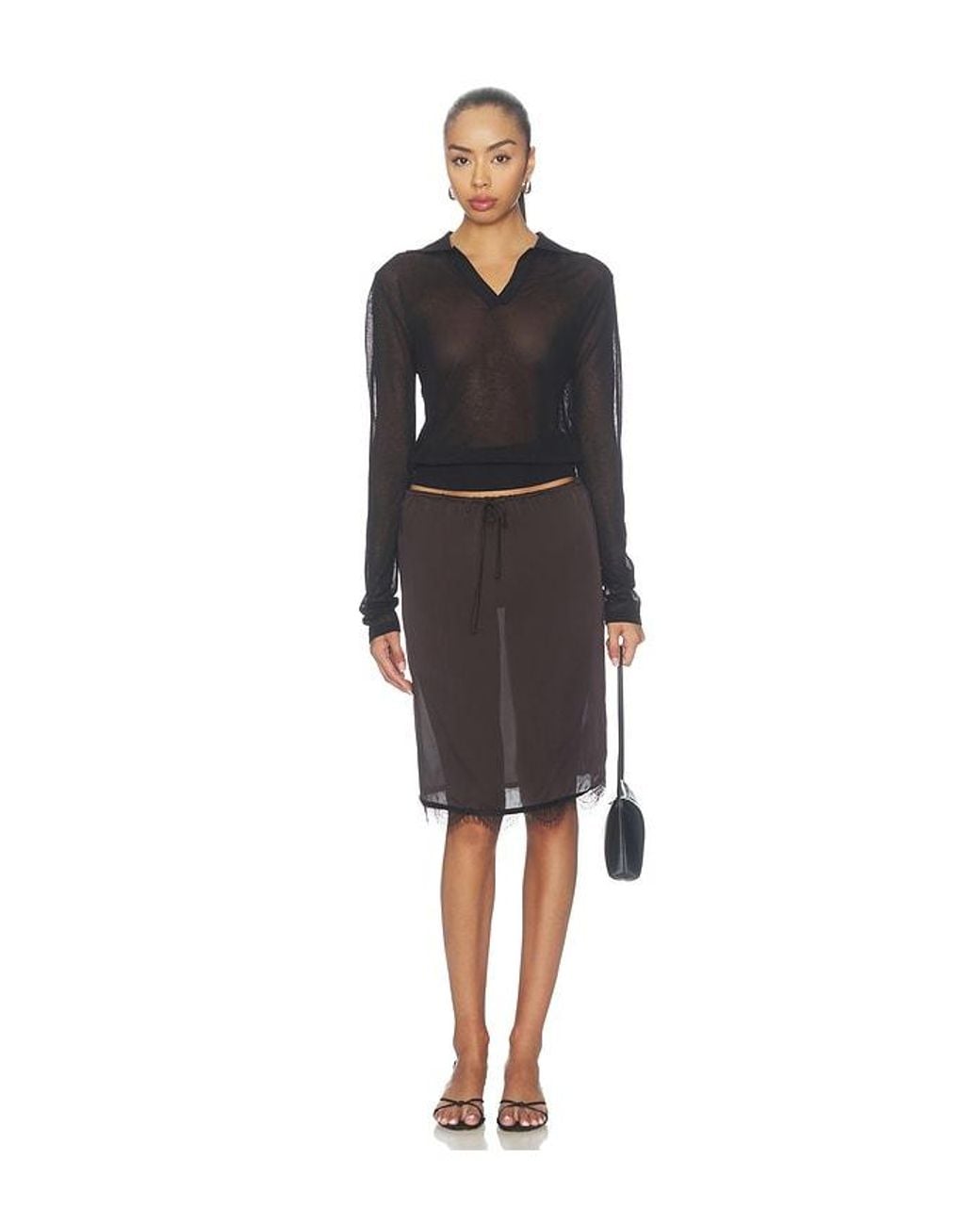 ALL THE WAYS Black Landry Sweater