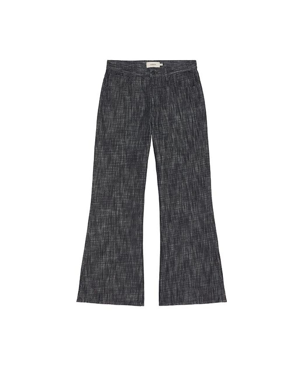 Hudson Black Hendrix Flare Jean for men